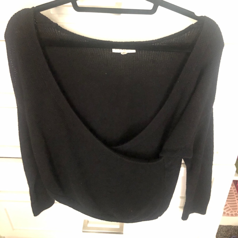 LA Hearts Surplice Sweater